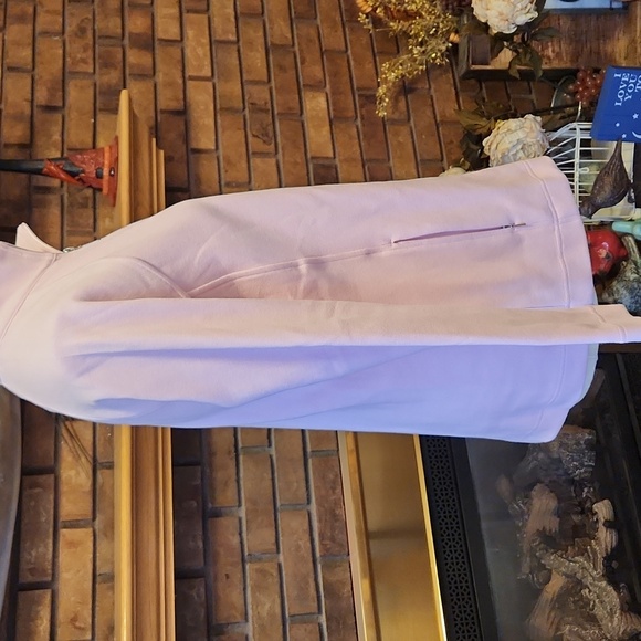 Tommy Bahama Pink New Aruba Full Zip Cyber Light Jacket Cotton Blend Soft Cozy - Picture 5 of 12